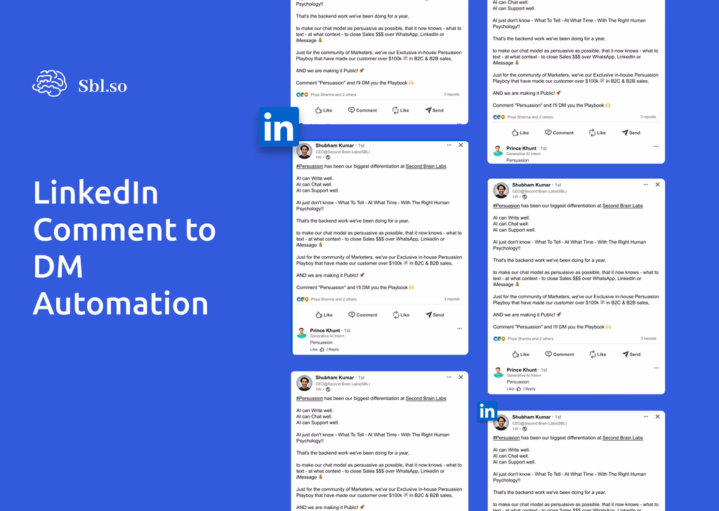 linkedin comment to dm automation