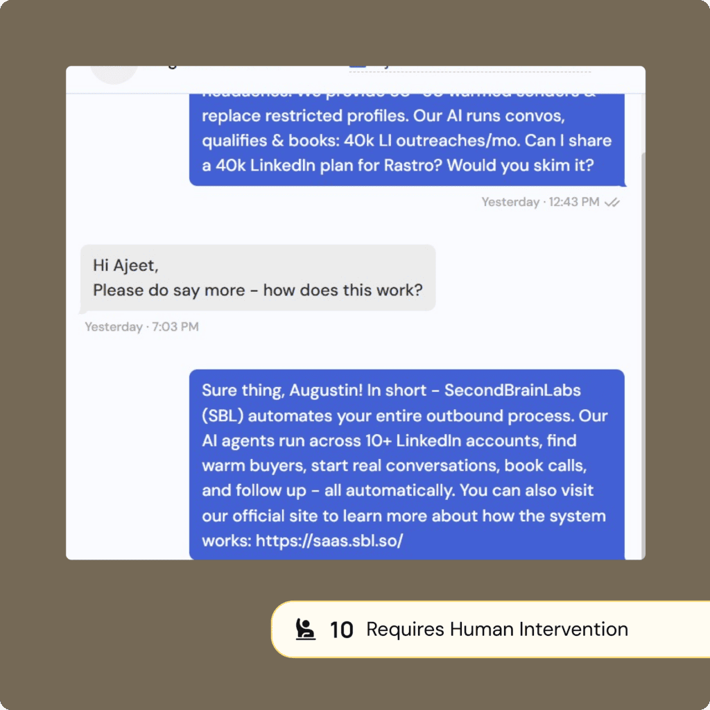 Powered sales automation for LinkedIn outreach and engagement.