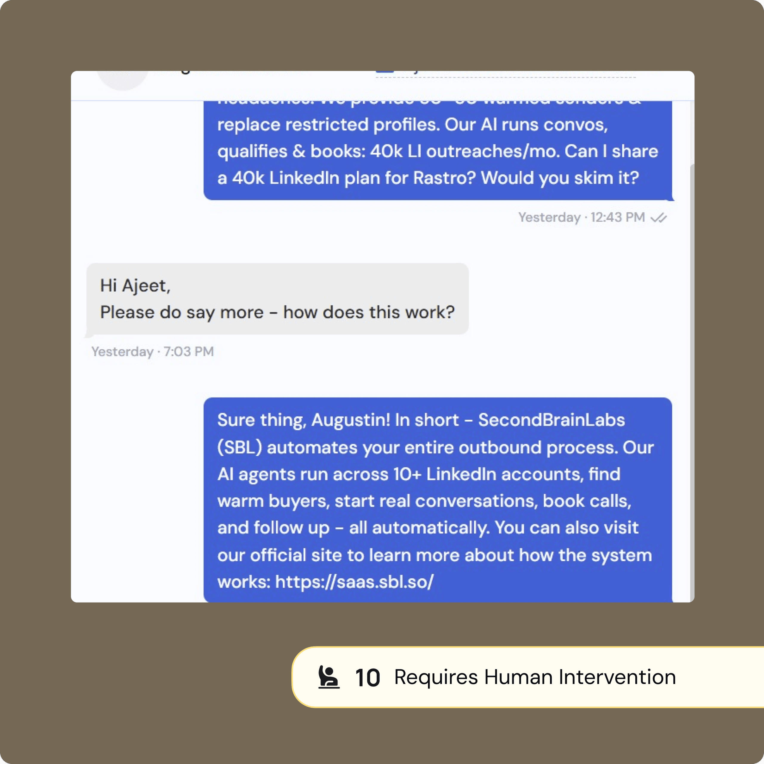 Powered sales automation for LinkedIn outreach and engagement.