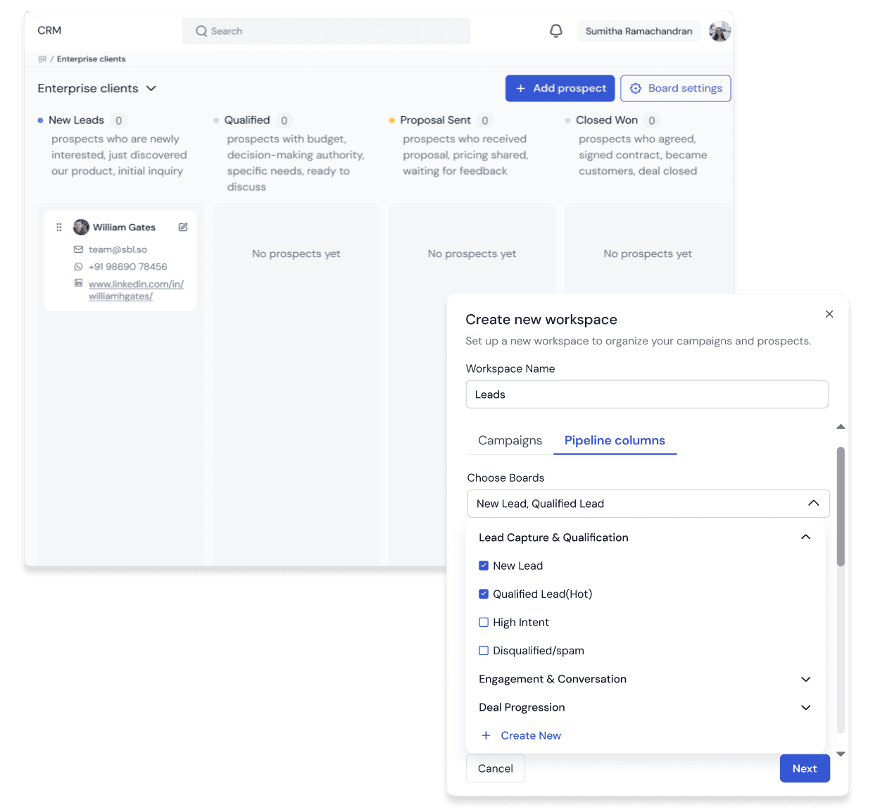 LinkedIn sales automation platform for effective prospecting and lead management. Enhance sales with.