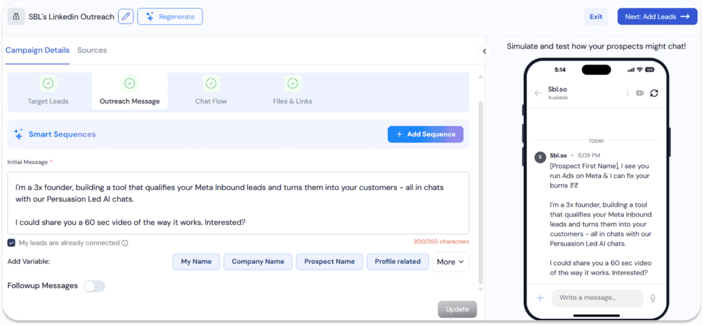 WhatsApp sales message automation for lead engagement and conversion. Enhance your sales process wit.