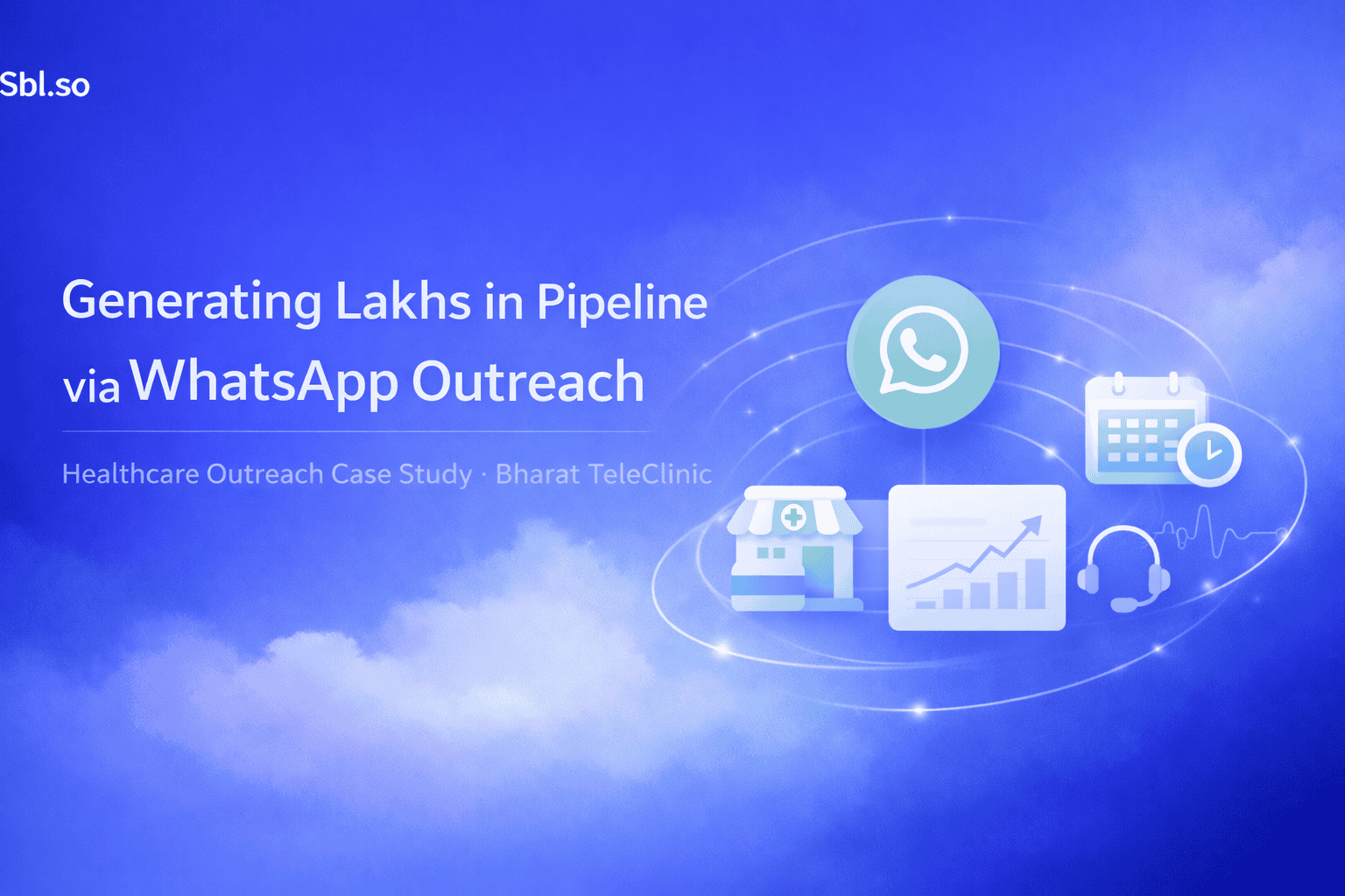 Generating Lakhs in Pipeline via WhatsApp Outreach Healthcare Outreach Case Study • Bharat TeleClinic