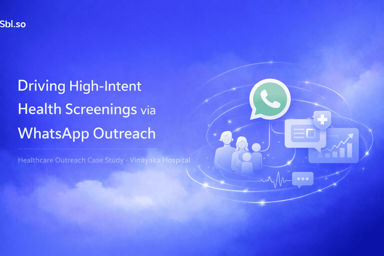 Driving High-Intent Health Screenings via WhatsApp Outreach Healthcare Outreach Case Study • Vinayaka Hospital