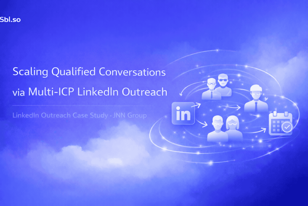 Scaling Qualified Conversations via Multi-ICP LinkedIn Outreach Linkedin Outreach Case Study • JNN Group