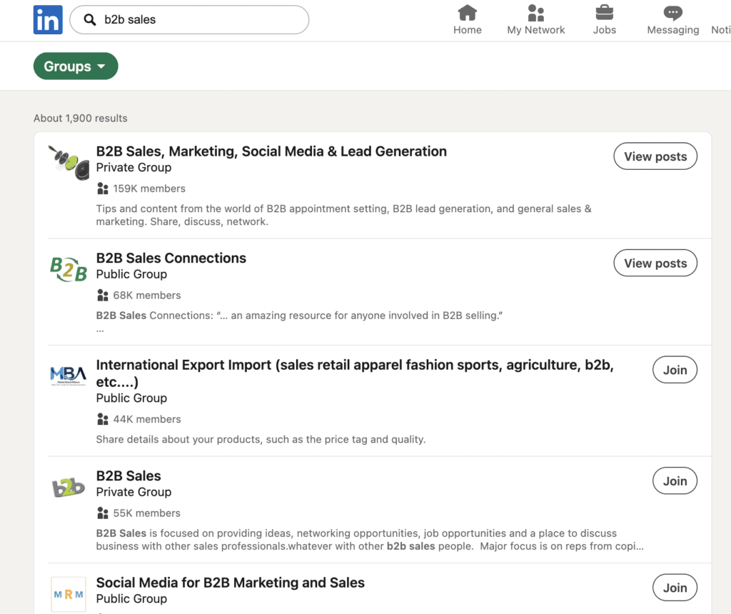 Free leads on linkedin from groups