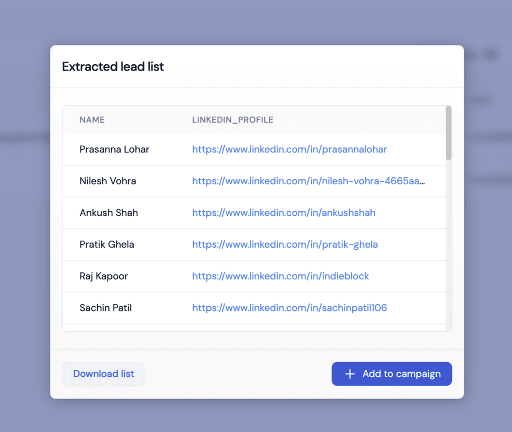 Free leads on linkedin SBL