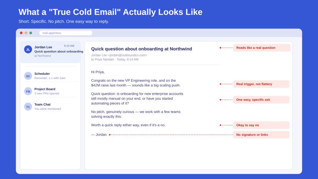 Cold email