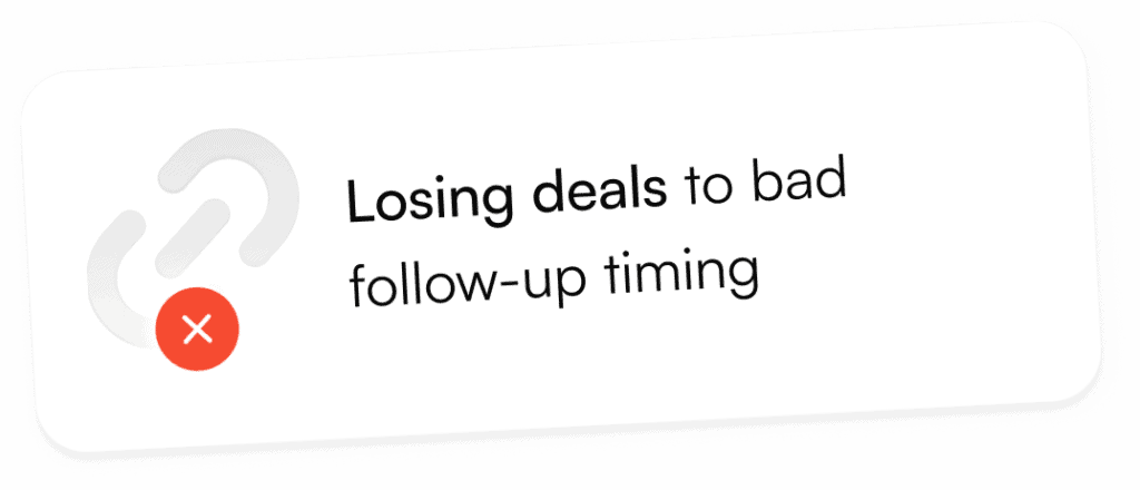 Sales automation tools for effective follow-up and persuasion.