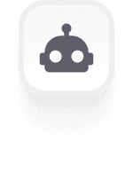 Illustration of a sales automation robot representing AI-driven sales tools.