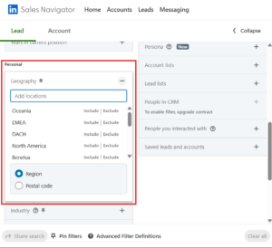Sales Nav