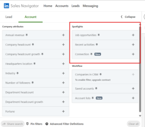 SAles NAv