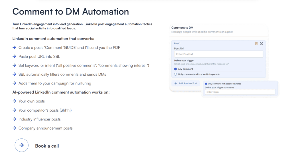 Comment to DM Automation