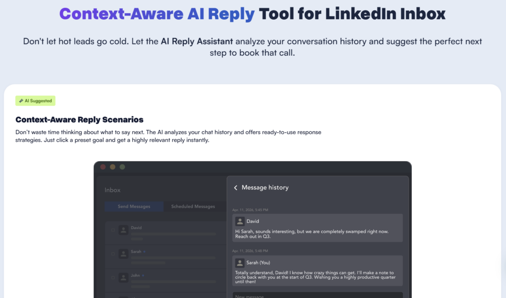 Linkedhelper Reply